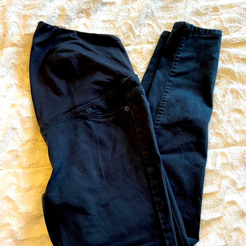 ISABEL MATERNITY Black Skinny Jeans Size 6